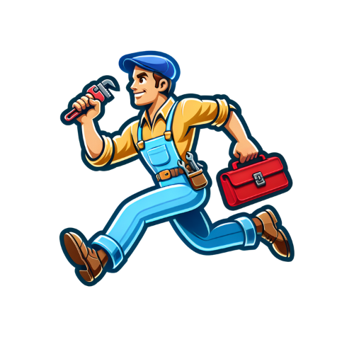 George Henry's running-man mascot
